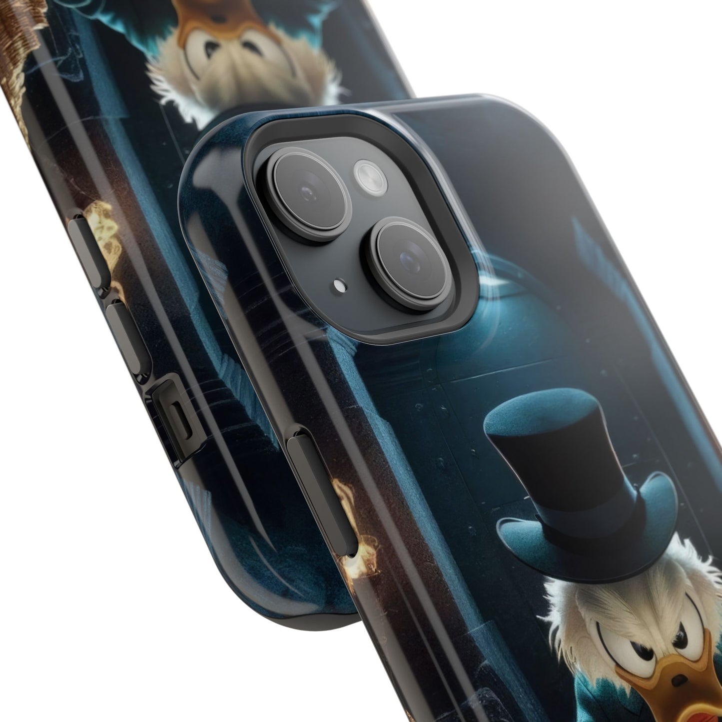 Magnetic Phone Case - Scrooge McDuck Design