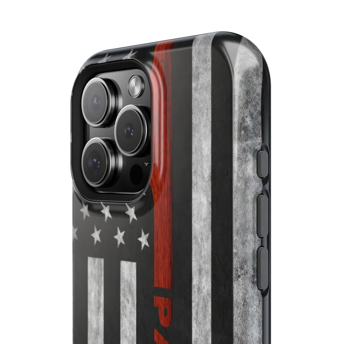 Red Line Magnetic Phone Cases, Firefighter Gift