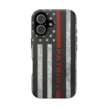 Red Line Magnetic Phone Cases, Firefighter Gift