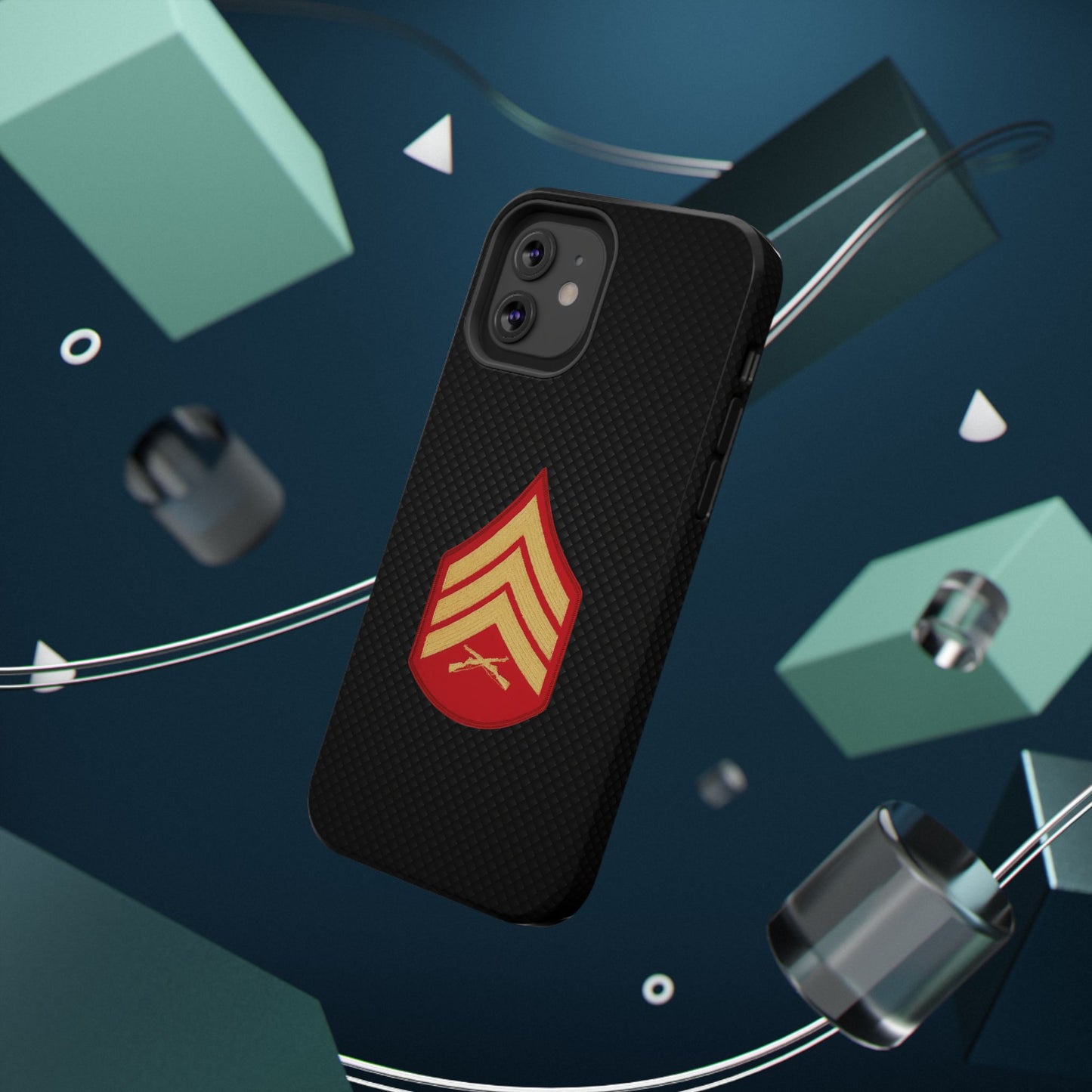 Rank Insignia Impact-Resistant Cases, Sergeant