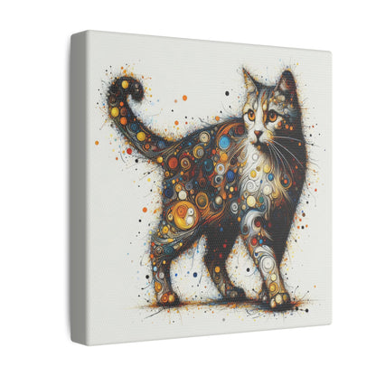 Purrfect Expression - Canvas Print