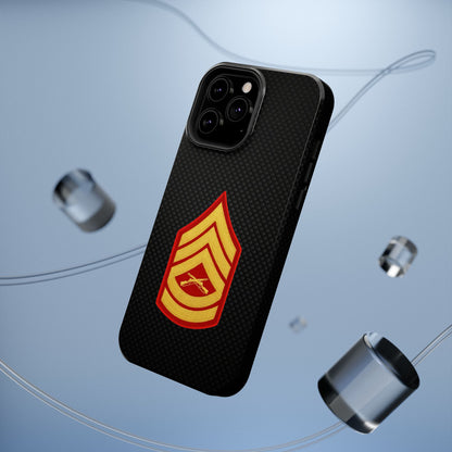 Rank Insignia Impact-Resistant Cases, Gunnery Sergeant