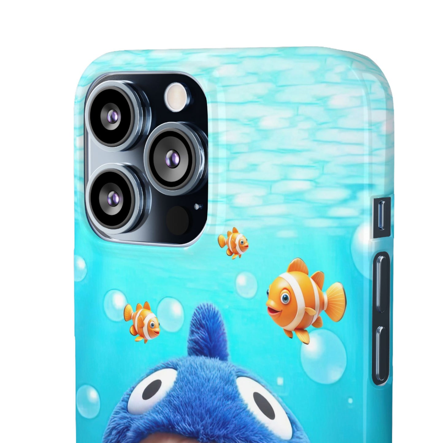 The Monsters Underwater Snap Case - Playful Design