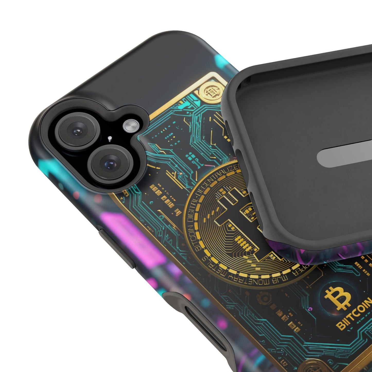 Bitcoin Magnetic Phone Case, Unique Phone Cover