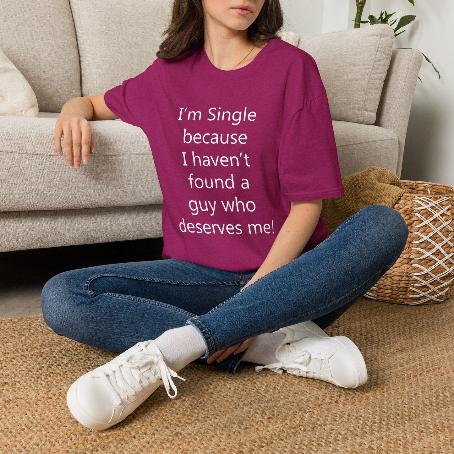 Humorous Dating Shirt, I'm Single