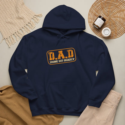 Dad Humor Hoodie - Drunk But Disorderly Heavy Blend Sweatshirt