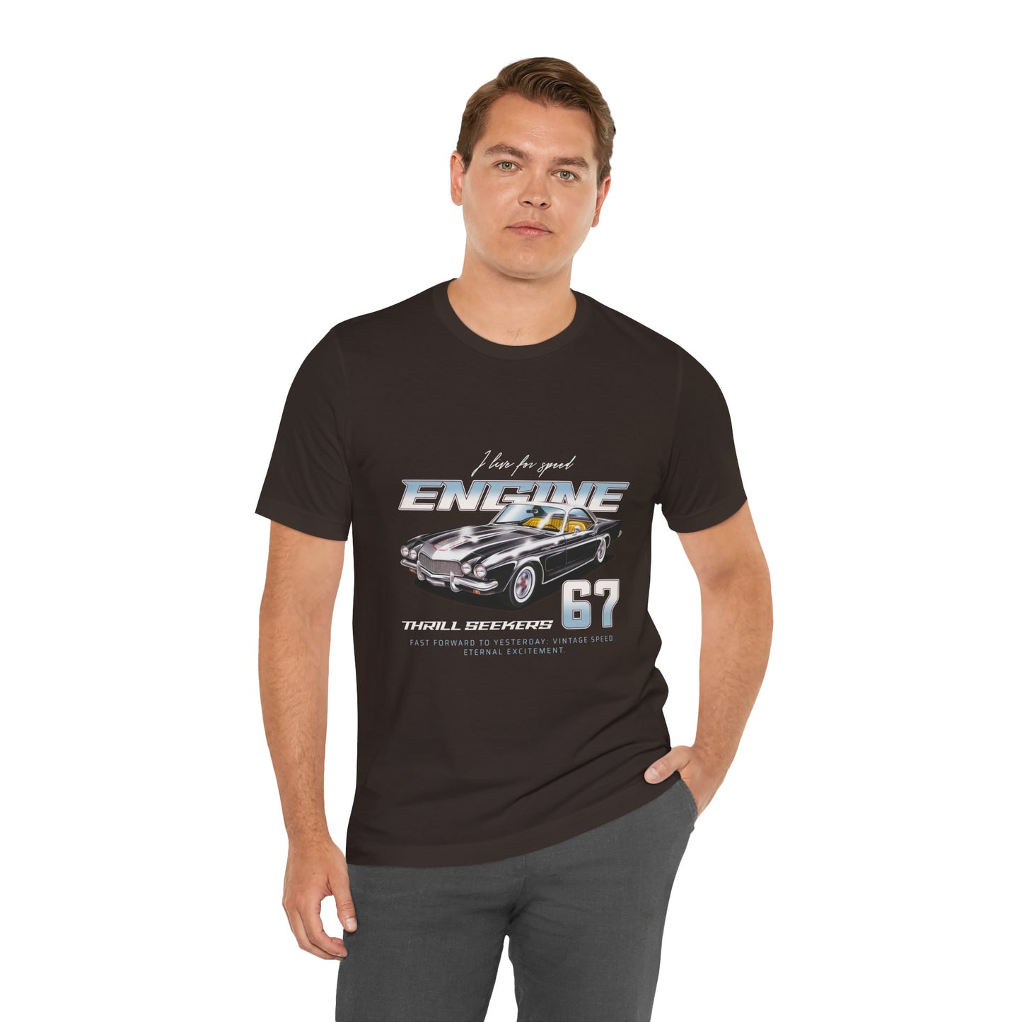 I Live For Speed Engine Tee