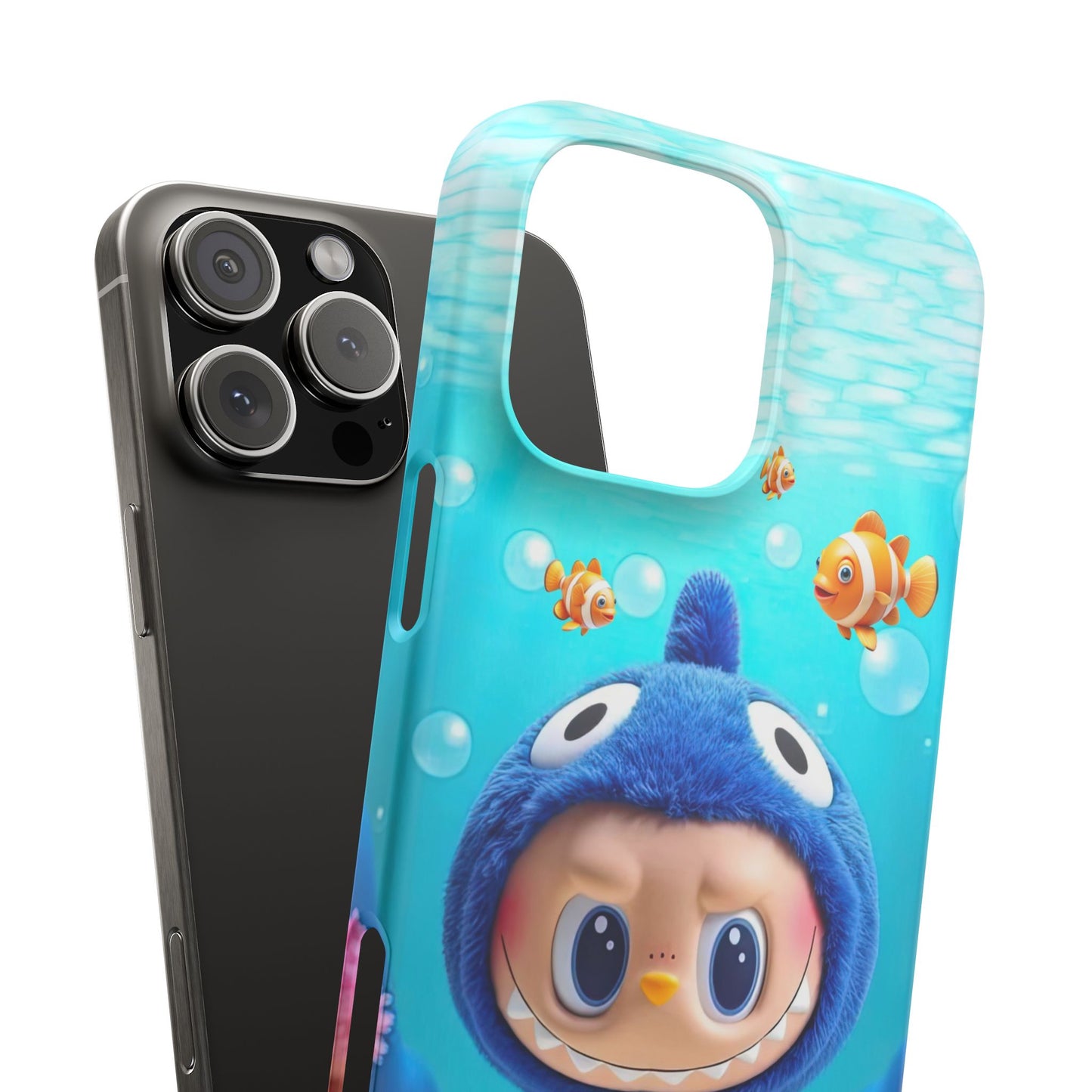 The Monsters Underwater Snap Case - Playful Design