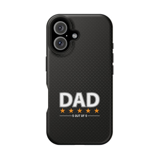 Dad 5 Out of 5 Stars Magnetic Phone Case