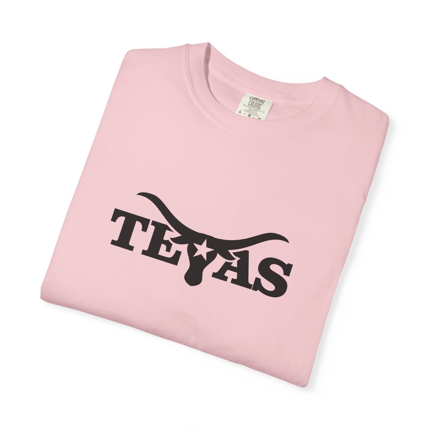 Texas Unisex Garment-Dyed T-Shirt - Cool Western Vibe for Everyday Wear