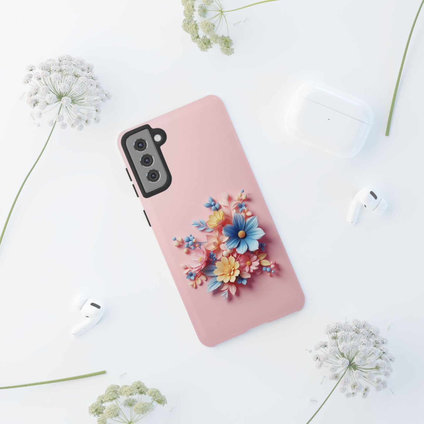 Soft Floral Haven Tough Cases