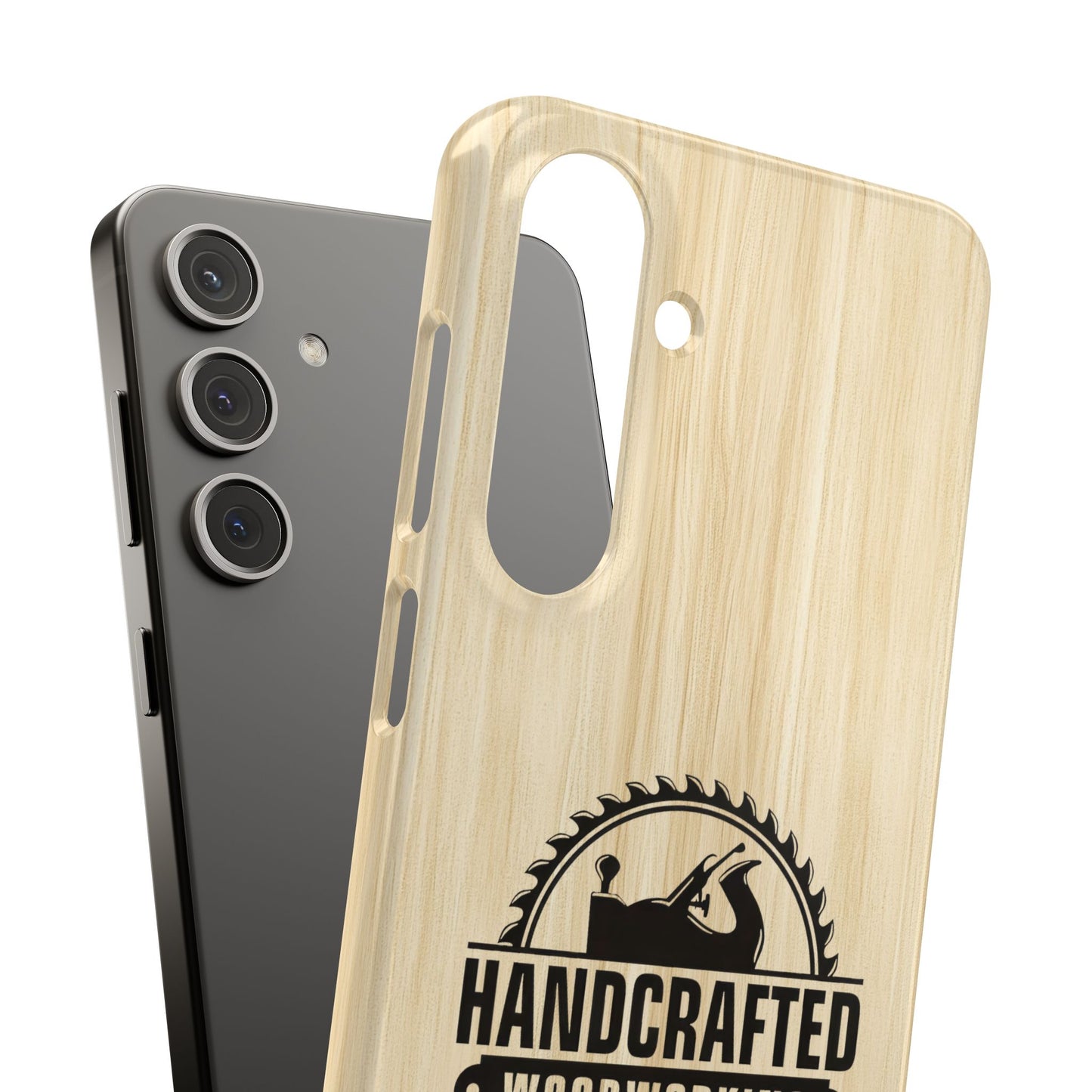 Woodworking Logo Slim Case