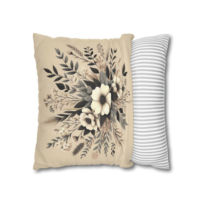 Autumn's Embrace Spun Polyester Square Pillowcase