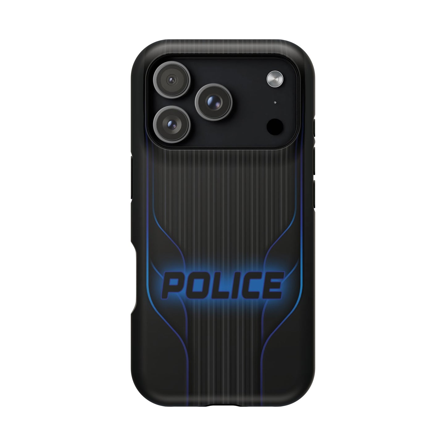 Police Magnetic Phone Cases, Blue Light