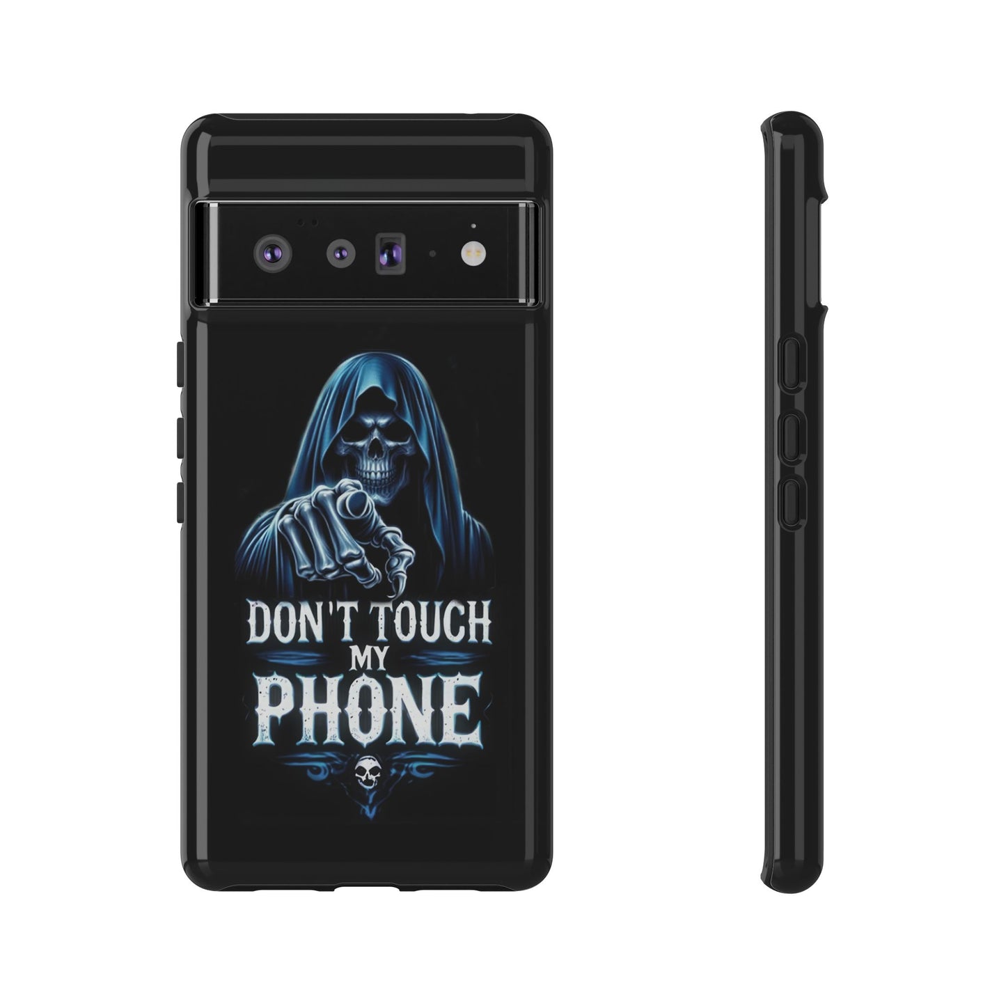 Gothic Google Pixel Tough Cases, Don’t Touch My Phone Phone