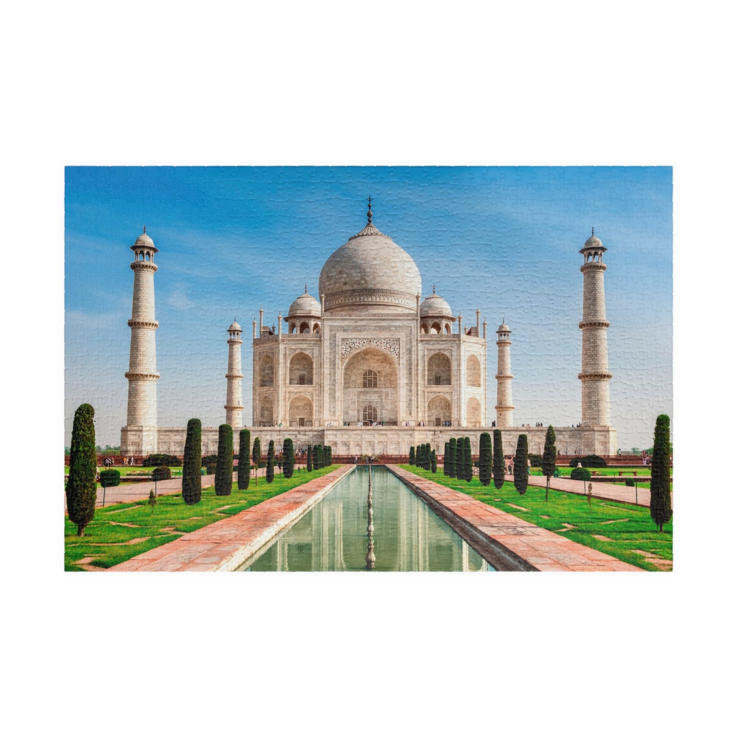 Taj Mahal Puzzle – 1014-Piece Jigsaw for Art Lovers