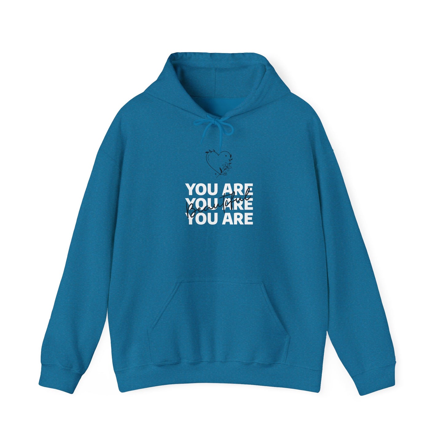 You Are Beautiful Unisex Heavy Blend™ Hooded Sweatshirt