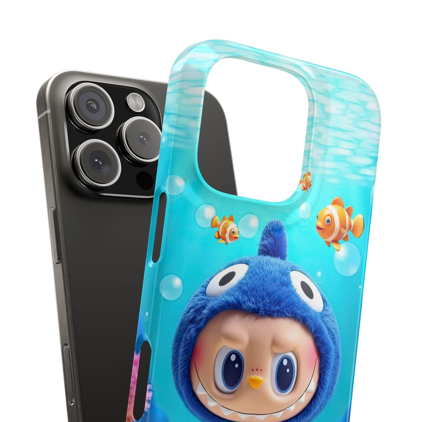 The Monsters Underwater Snap Case - Playful Design