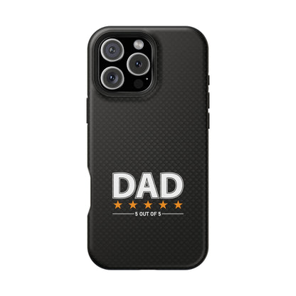 Dad 5 Out of 5 Stars Magnetic Phone Case