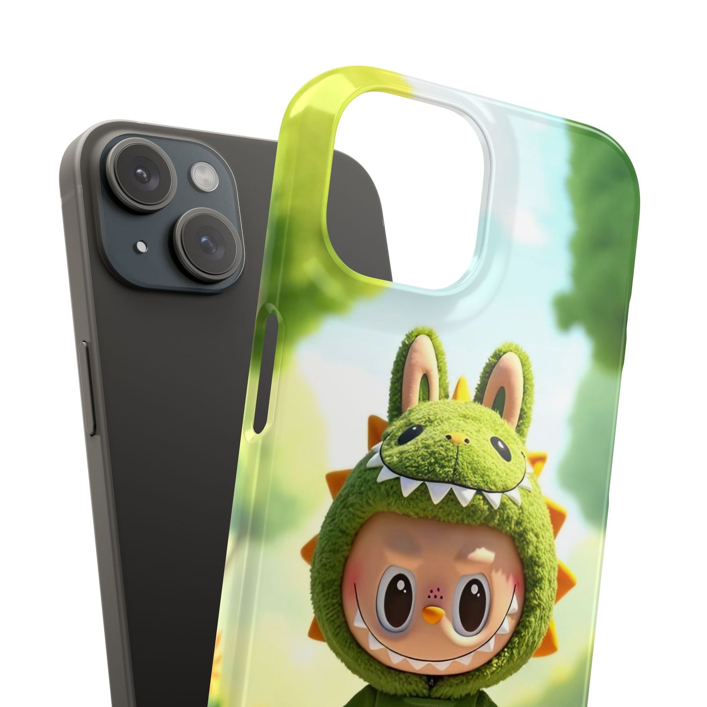 The Monsters Snap Case for iPhone Models – Playful Dinosaur Design