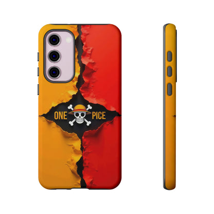 One Piece Samsung Tough Phone Case, Pirate Adventure Design