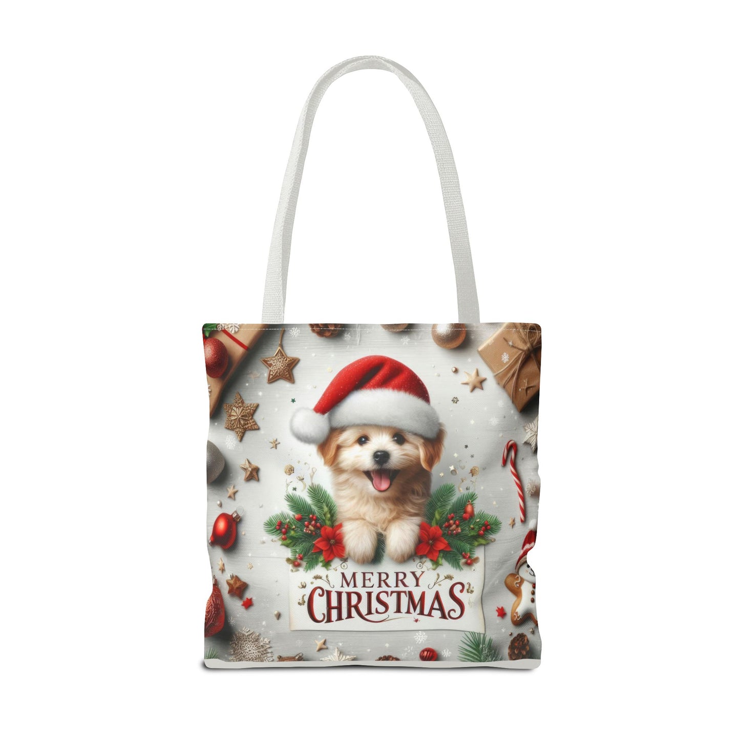 Jingle Paws Tote Bag (AOP)