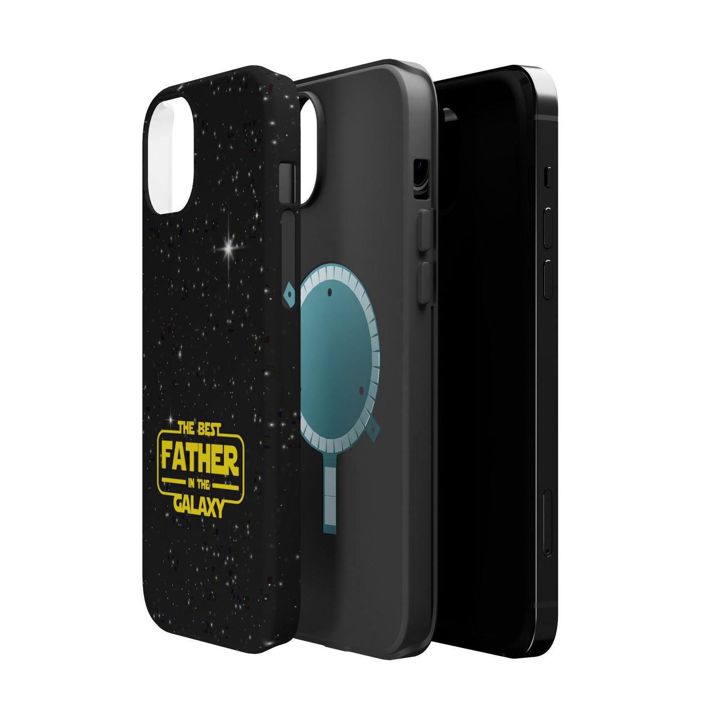 Galaxy-Themed iPhone Magnetic Case - Perfect Gift for the Best Father
