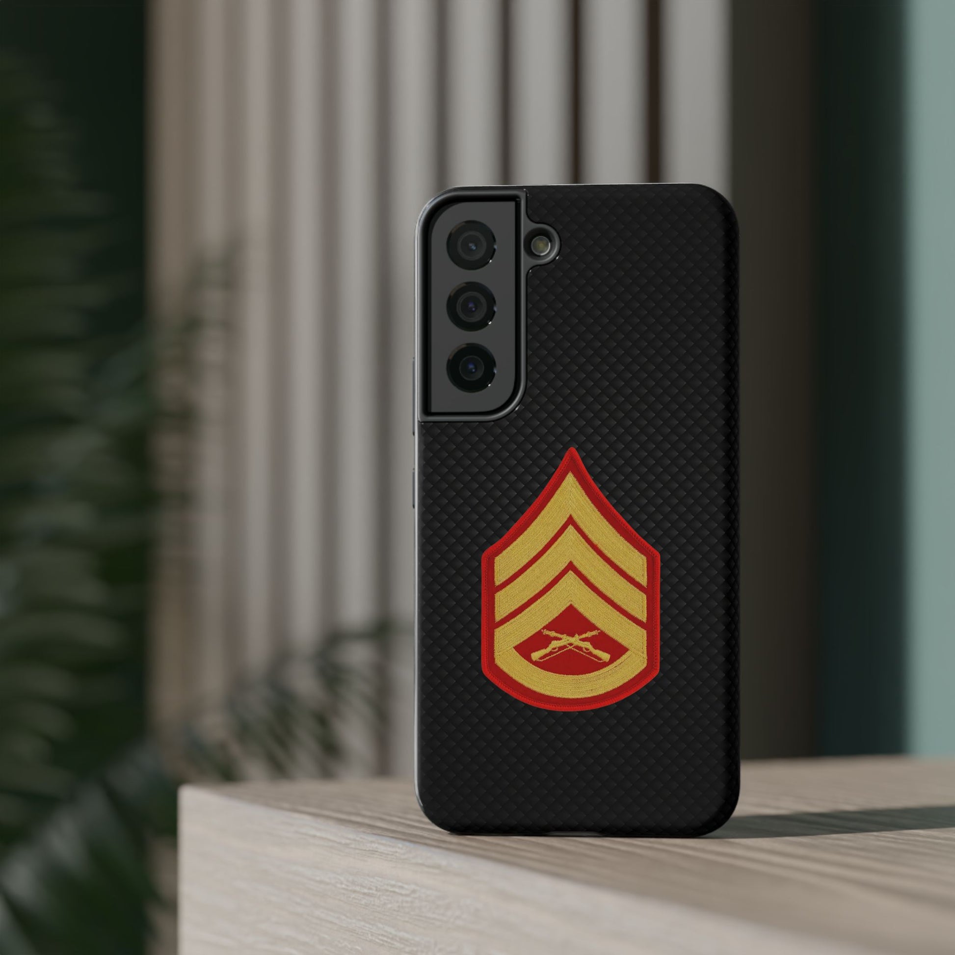 Rank Insignia Impact-Resistant Cases, Staff Sergeant