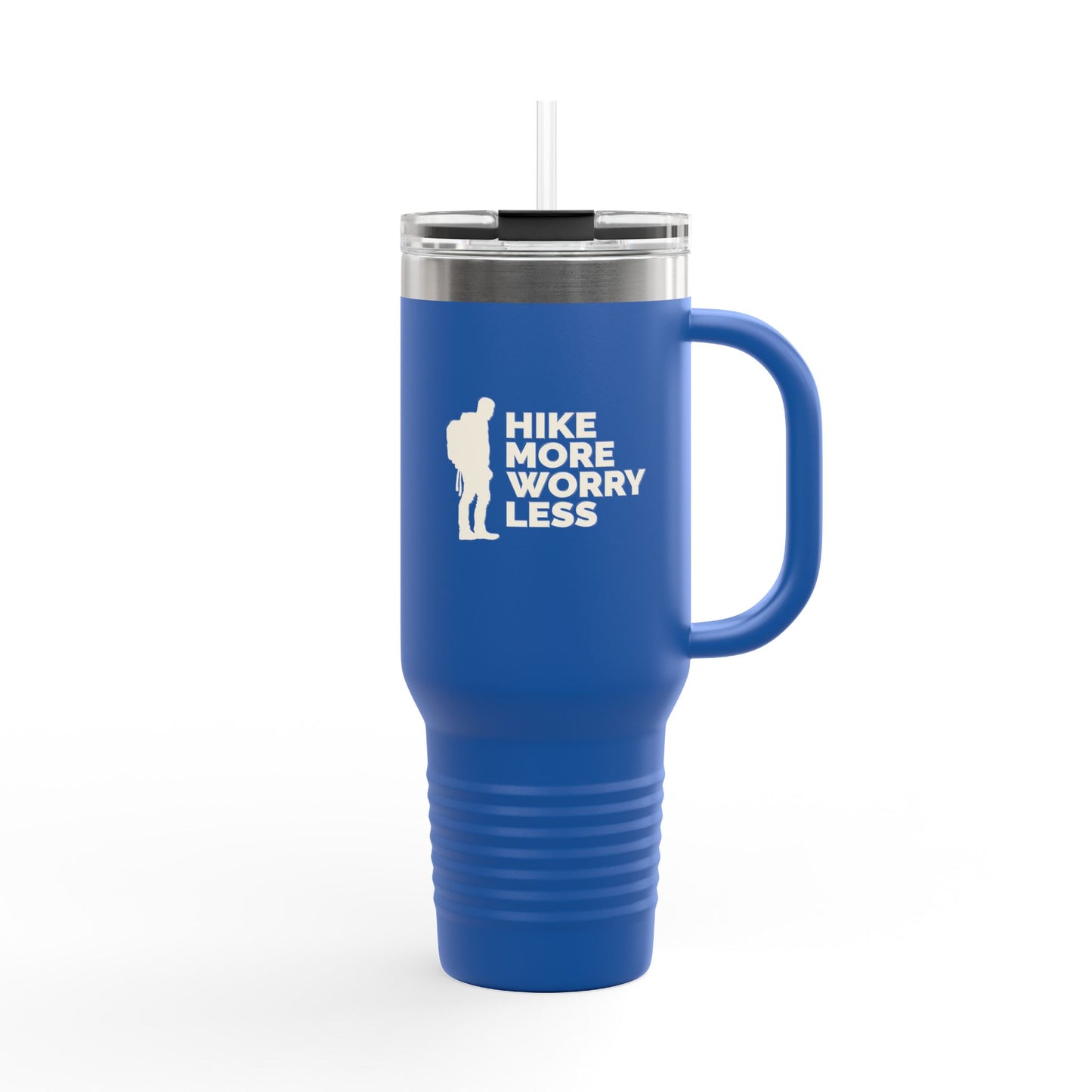 Hike More Worry Less Travel Mug, 40oz