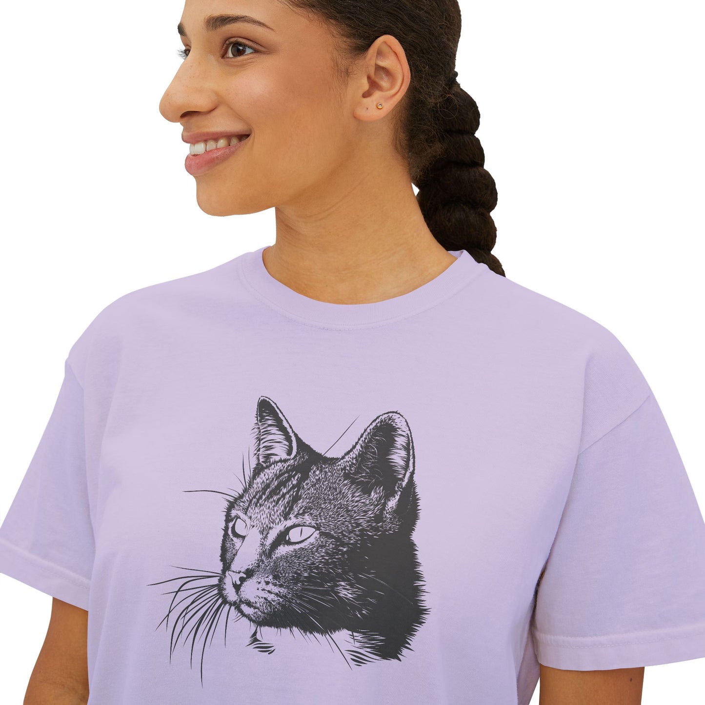 Cat Women's Boxy Tee