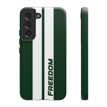 Freedom Tough Case, Olive Green Motorsport-Inspired Cove