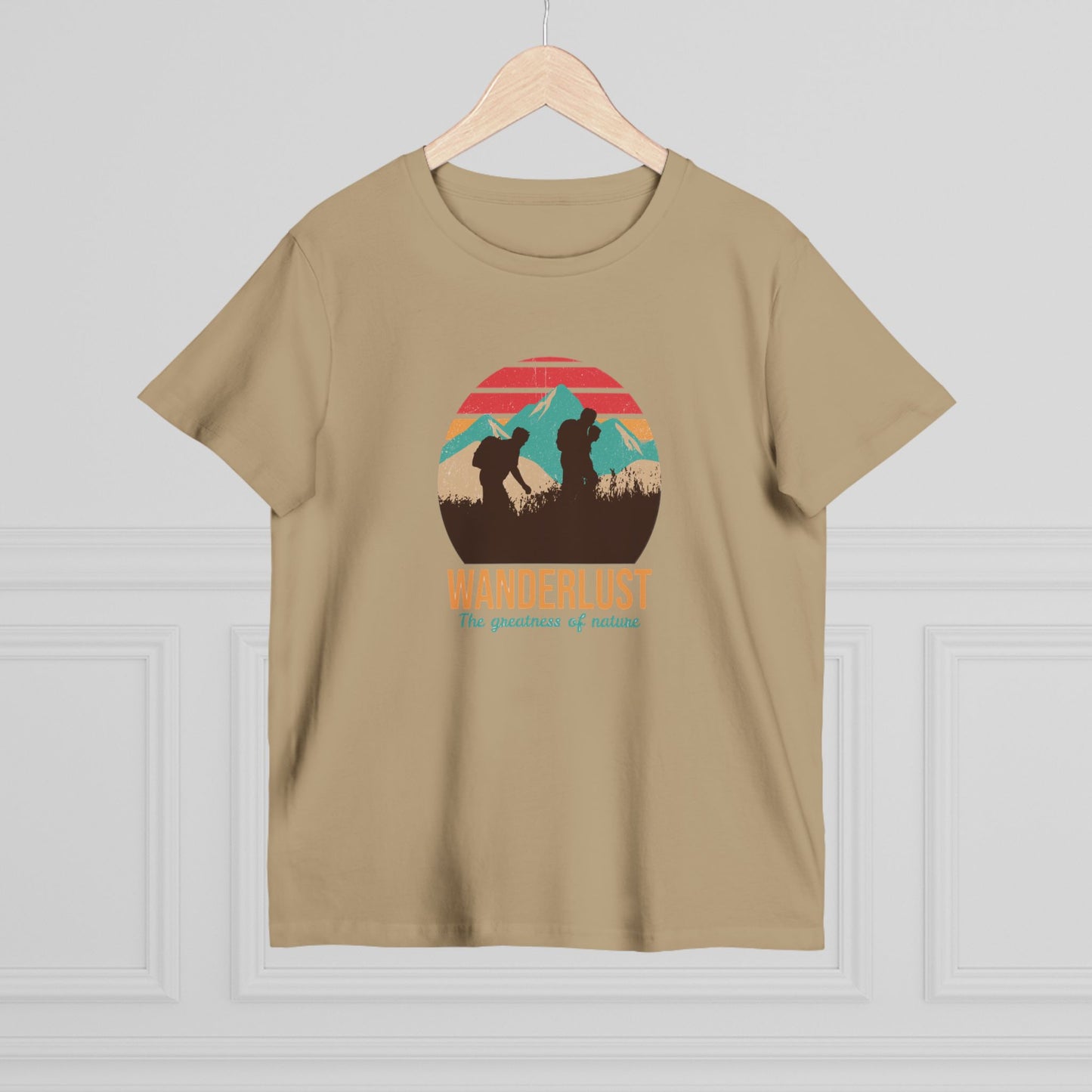 Wanderlust The Greatness Of Nature  Women’s Maple Tee