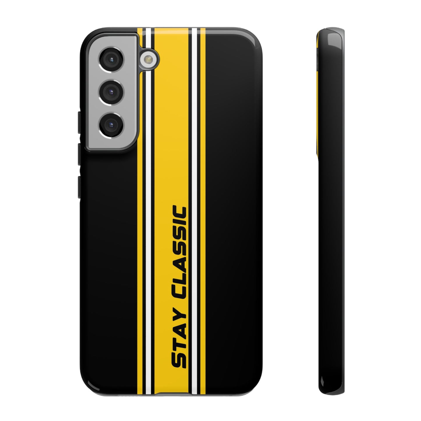 Stay Classic Tough Case – Minimalist Racing Design