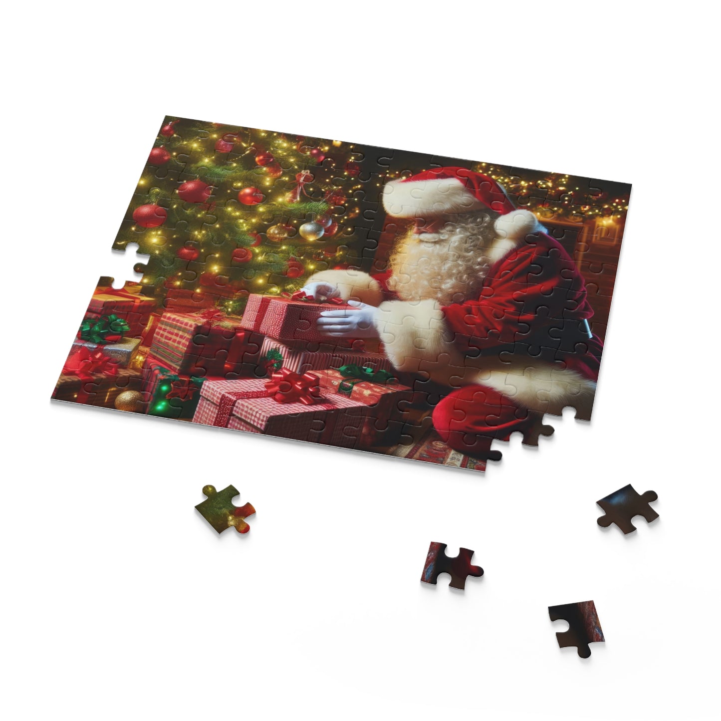 Santa's Surprise Delivery Puzzle (120, 252, 500-Piece)