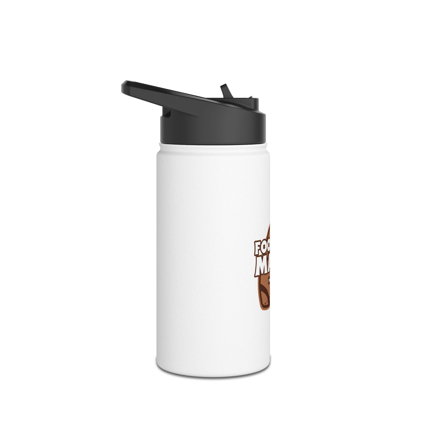 Football Mama Stainless Steel Water Bottle, Standard Lid