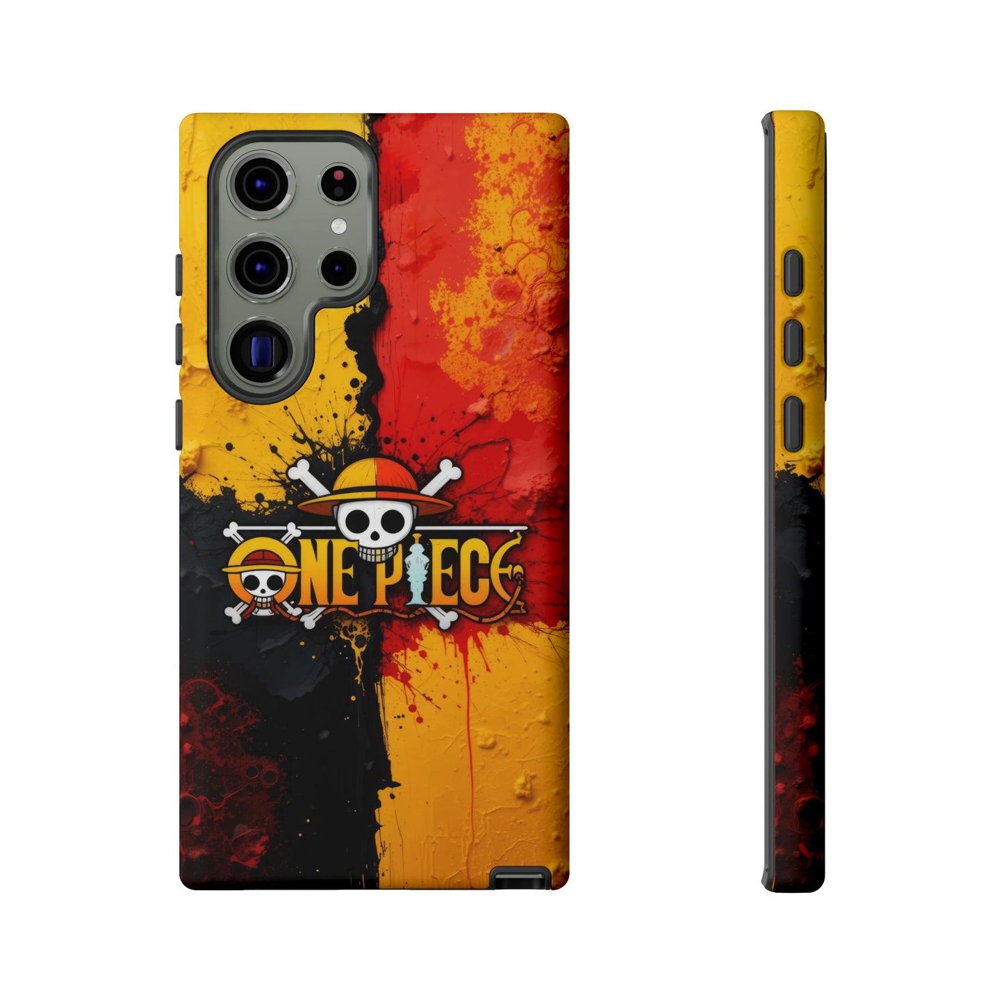 One Piece Samsung Tough Phone Case, Anime Vibrant Design
