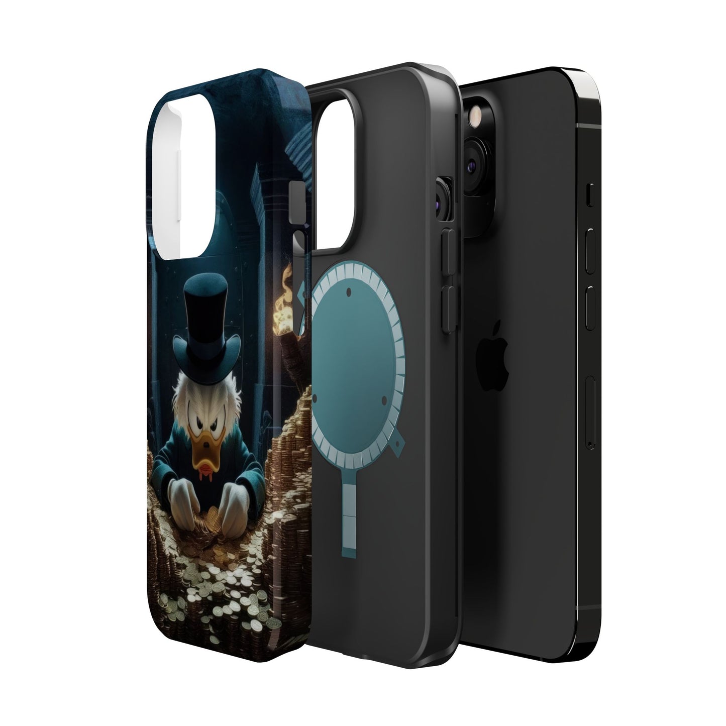 Magnetic Phone Case - Scrooge McDuck Design