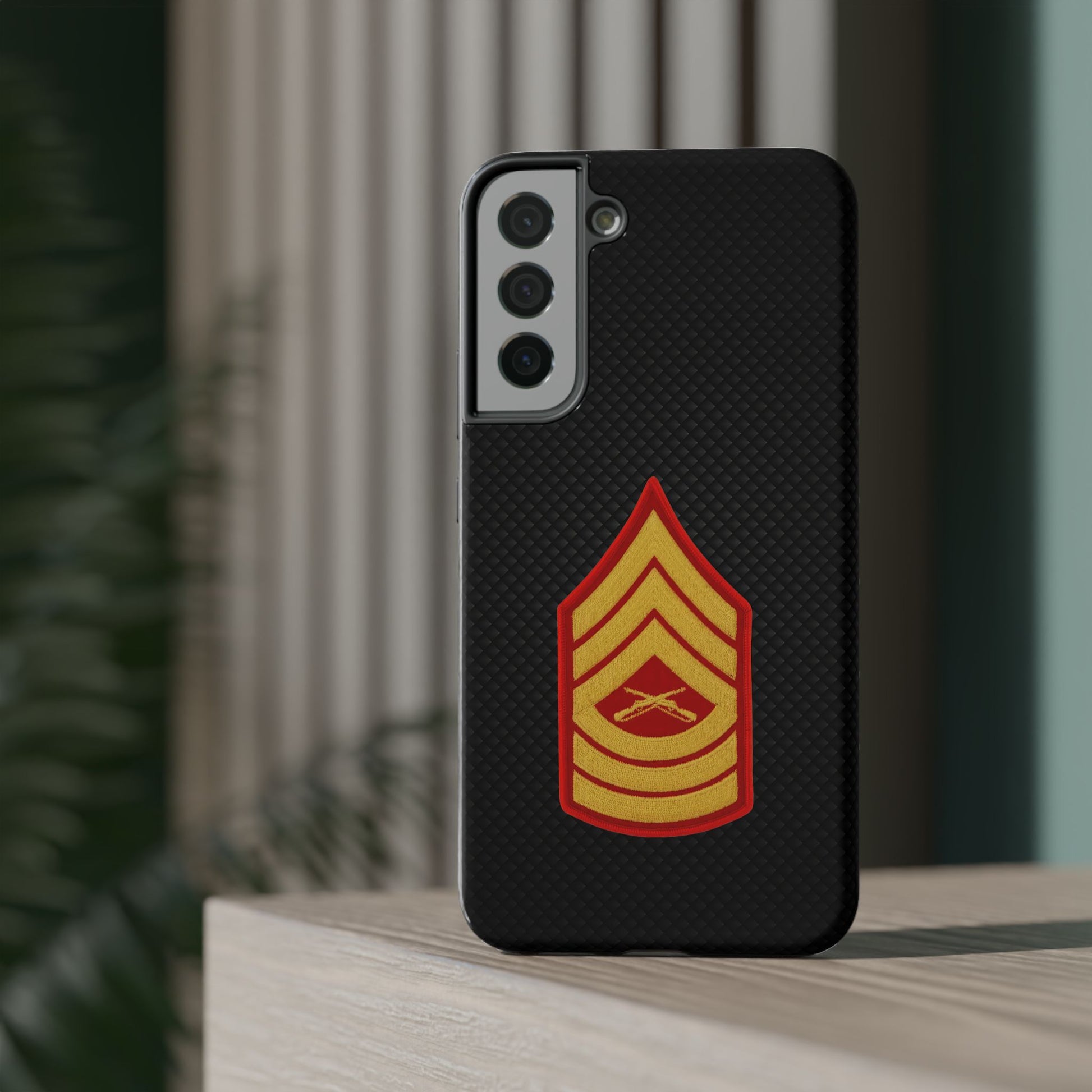 Rank Insignia Impact-Resistant Cases, Master Sergeant