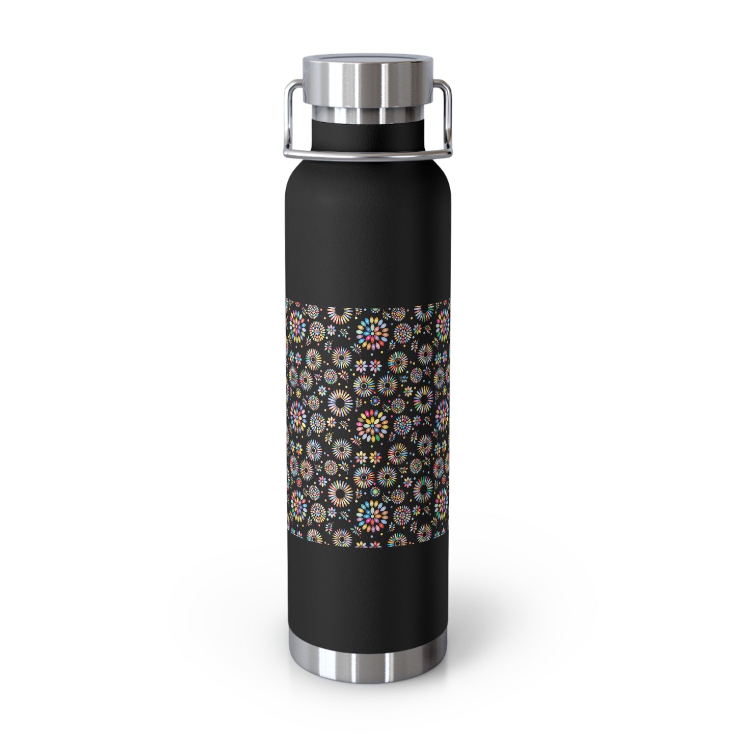 Vibrant Vibes Copper Vacuum Insulated Bottle, 22oz