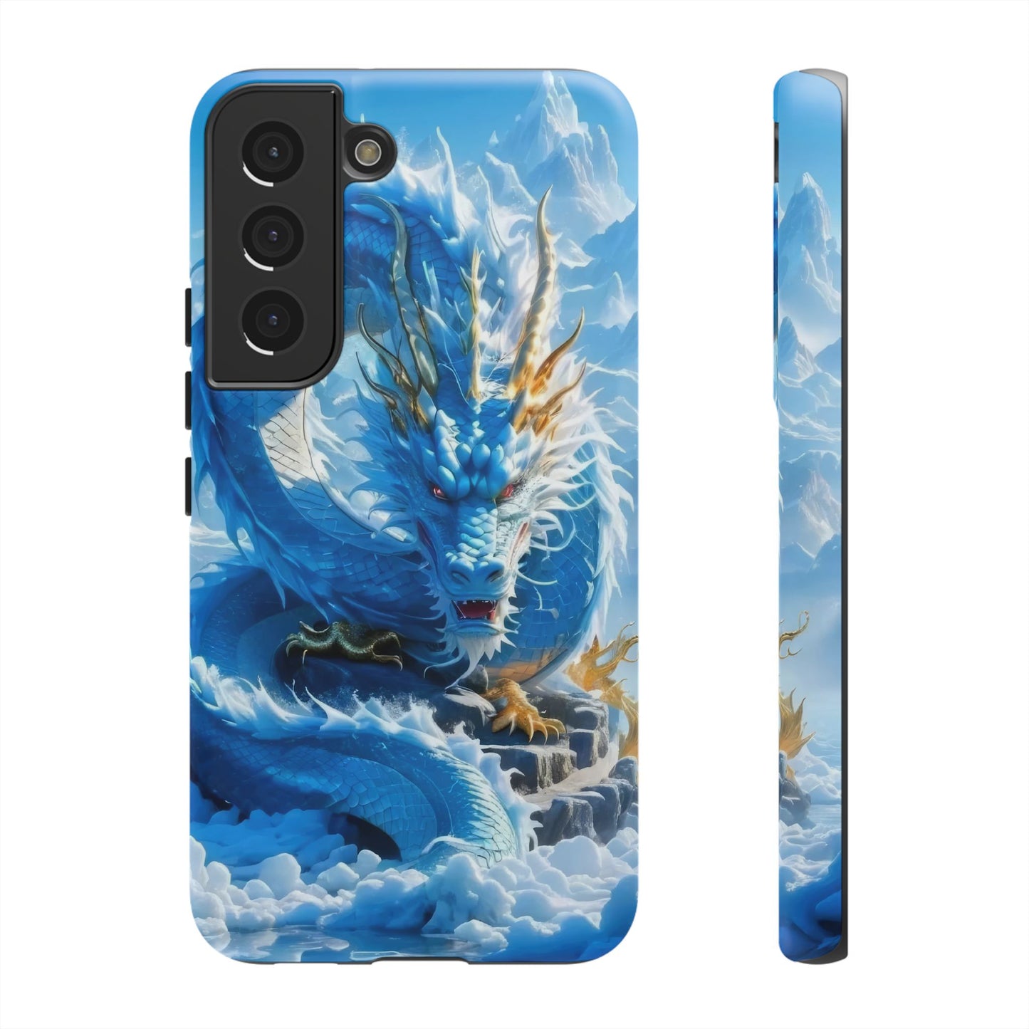 Ice Dragon Samsung Phone Case Fantasy Phone Cover