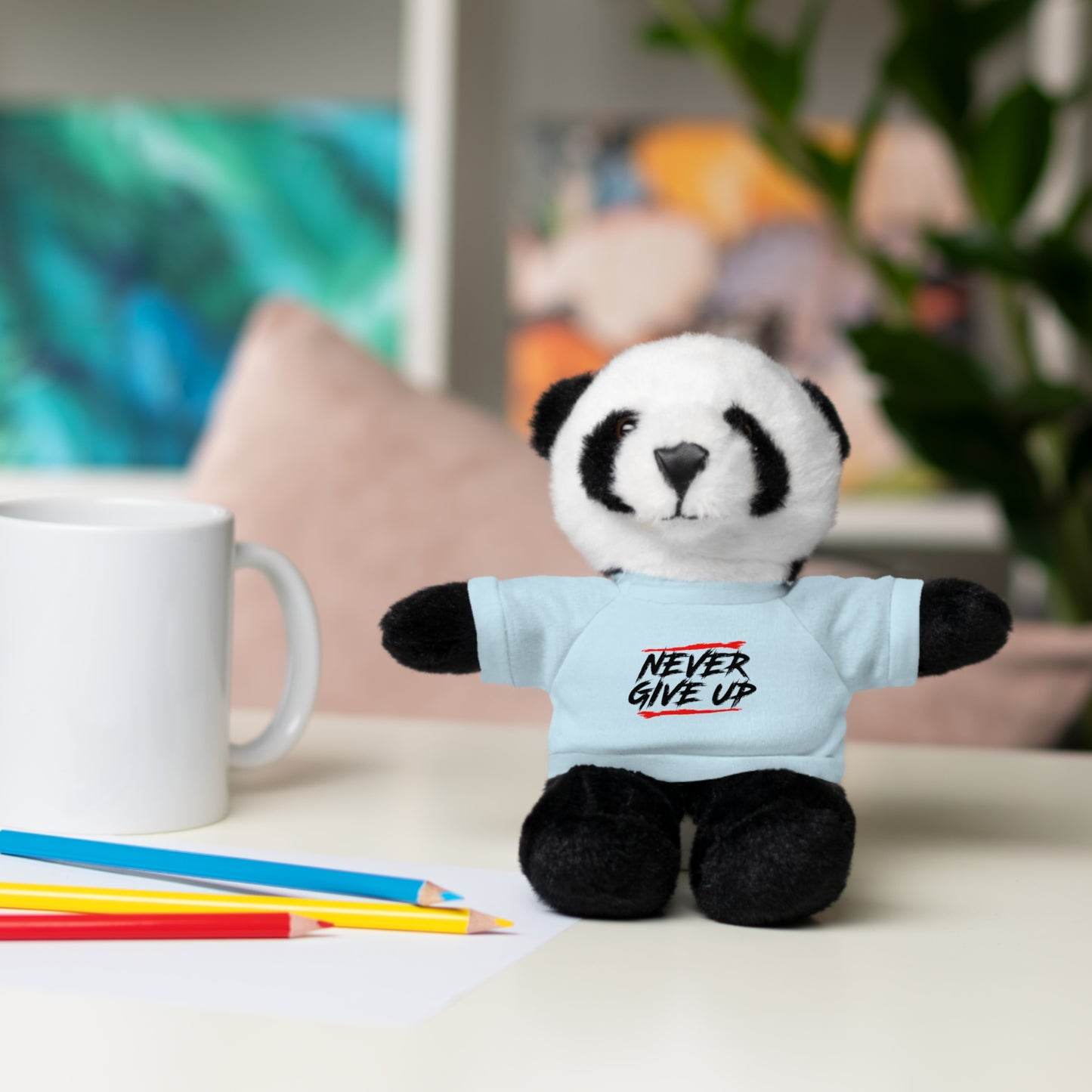 Motivation Stuffed Animal, Plush Inspirational Gift