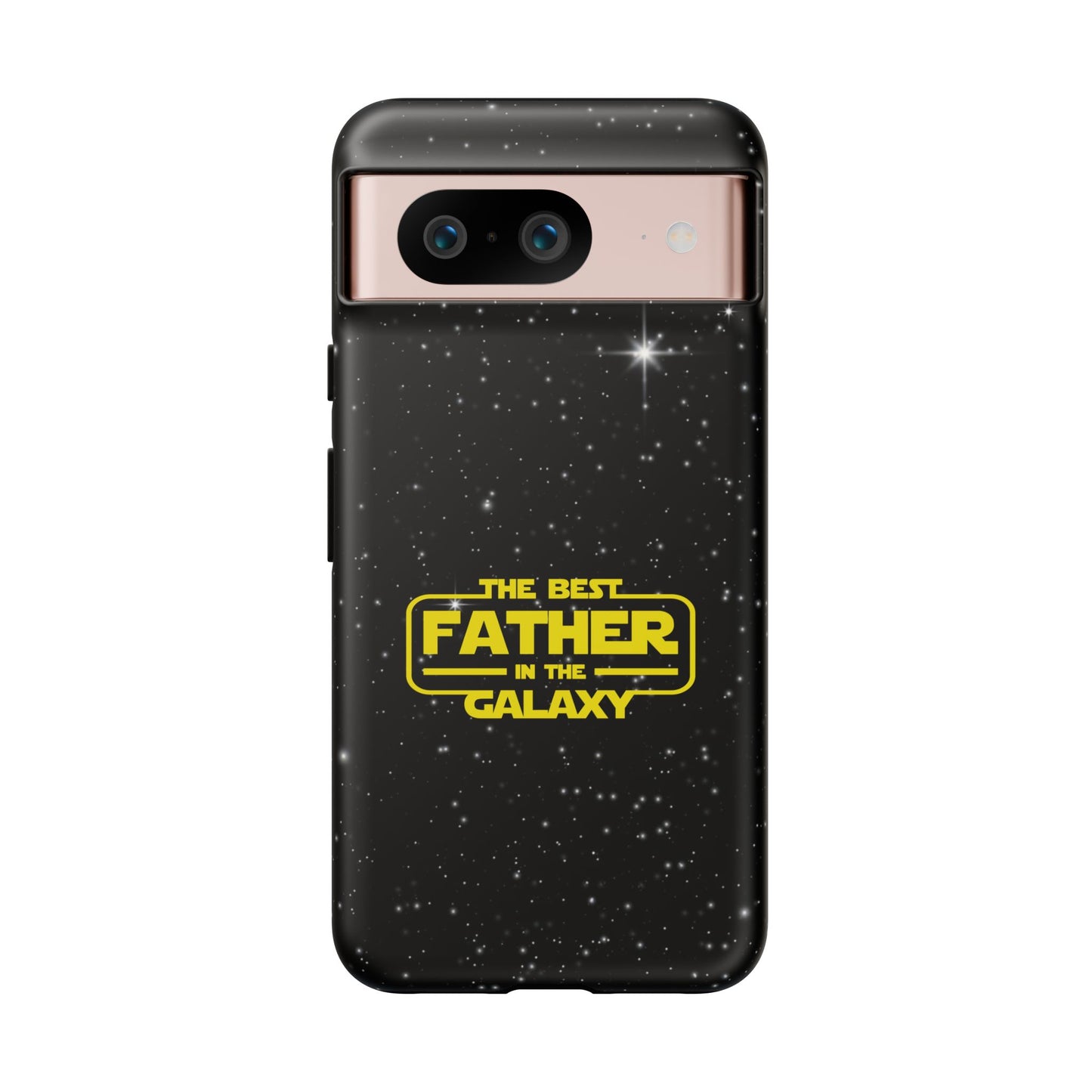 Galaxy-Themed Google Pixel Tough Case - Perfect Gift for the Best Father