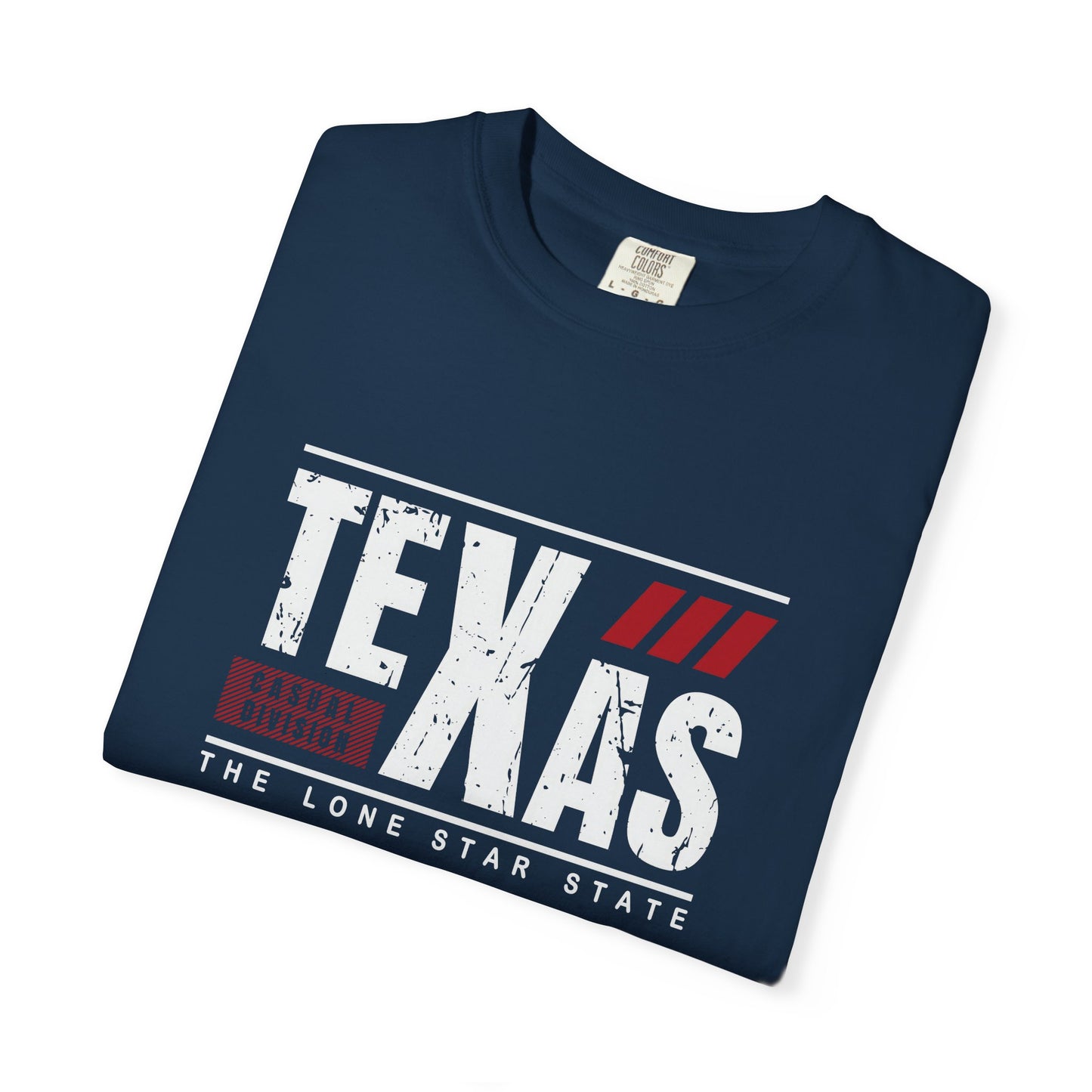 Unisex Texas Garment-Dyed T-Shirt - Casual Urban Style