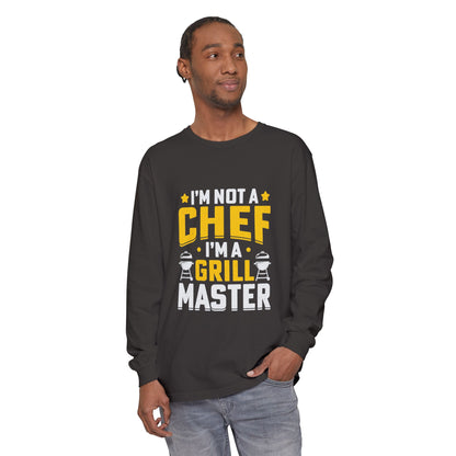 Grill Master Long Sleeve T-Shirt - Perfect Gift for BBQ Lovers