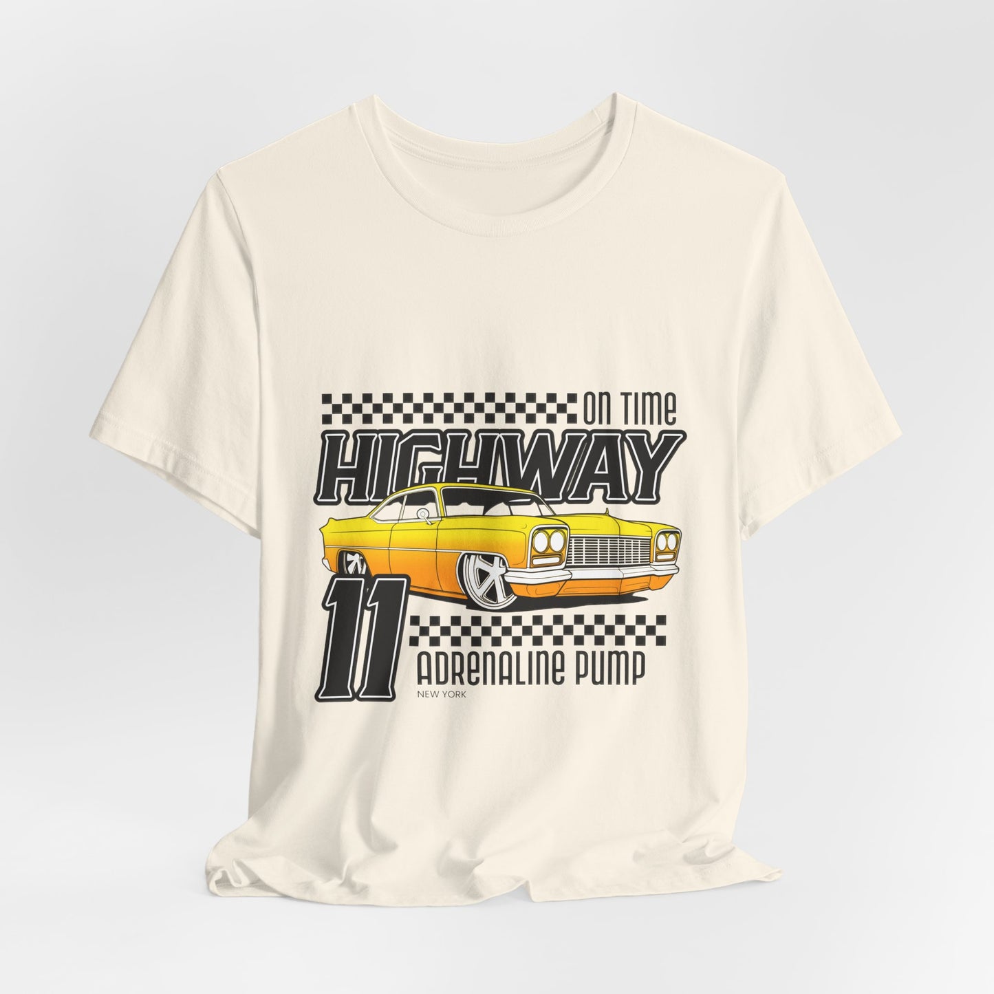 On Time Highway Adrenaline Pump Unisex Jersey Short Sleeve Tee