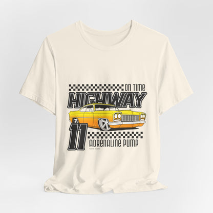 On Time Highway Adrenaline Pump Unisex Jersey Short Sleeve Tee