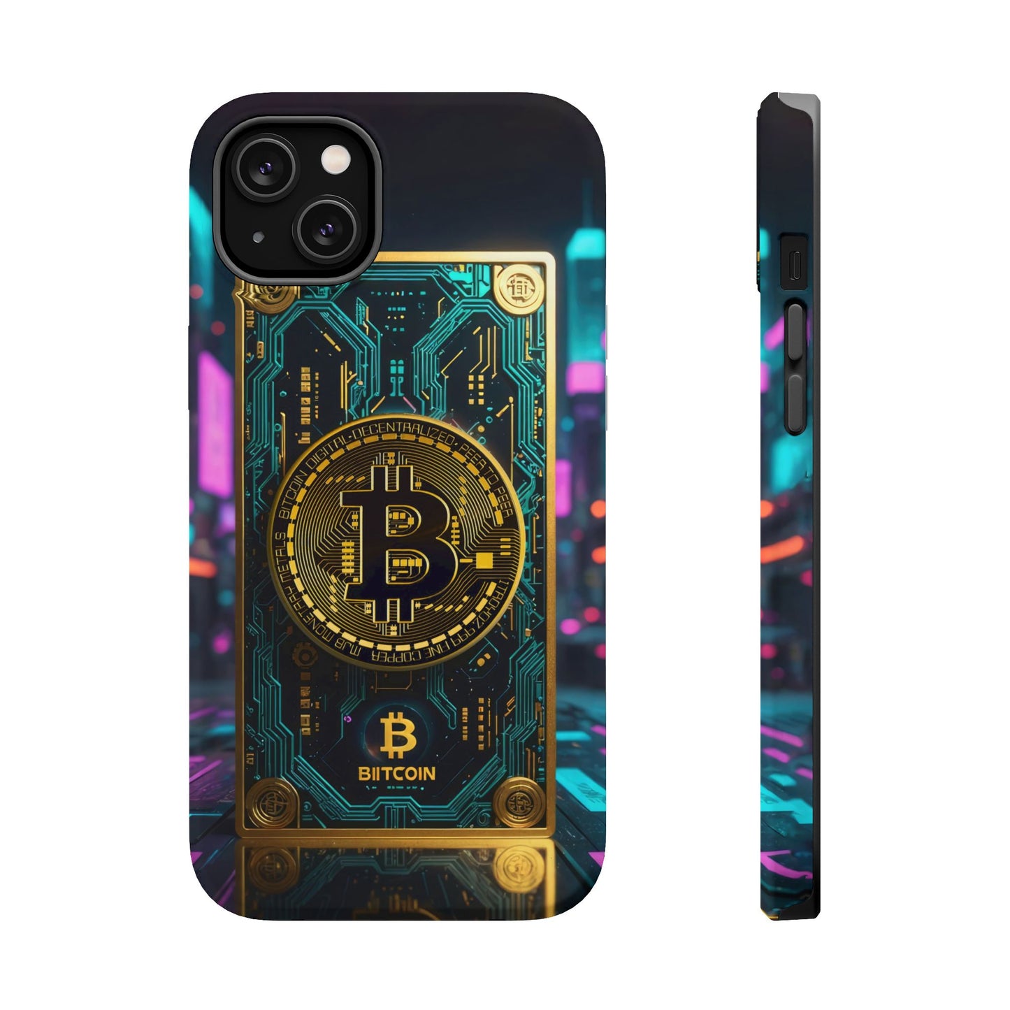 Bitcoin Magnetic Phone Case, Unique Phone Cover