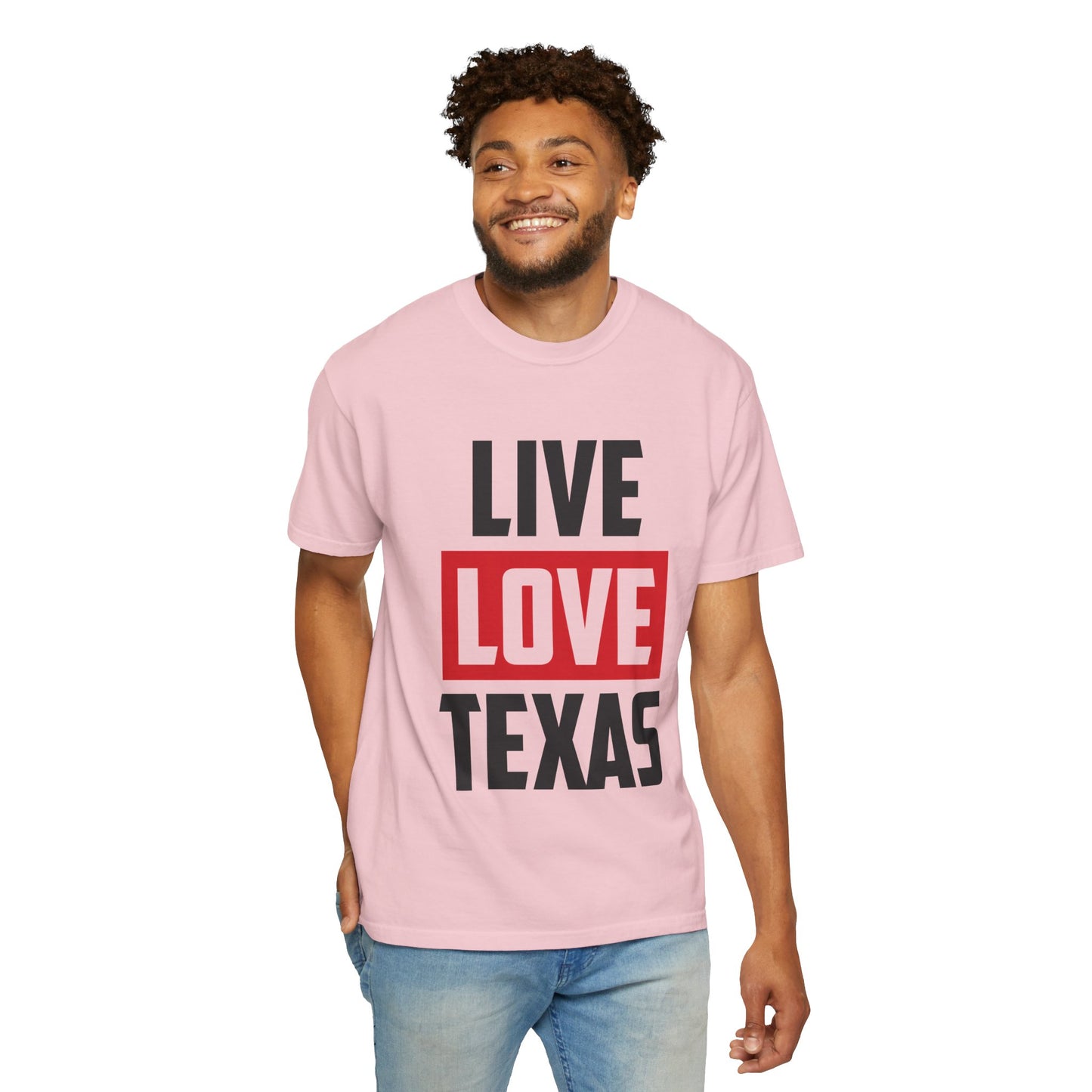 Live Love Texas Unisex T-Shirt | Casual Texas Pride Tee