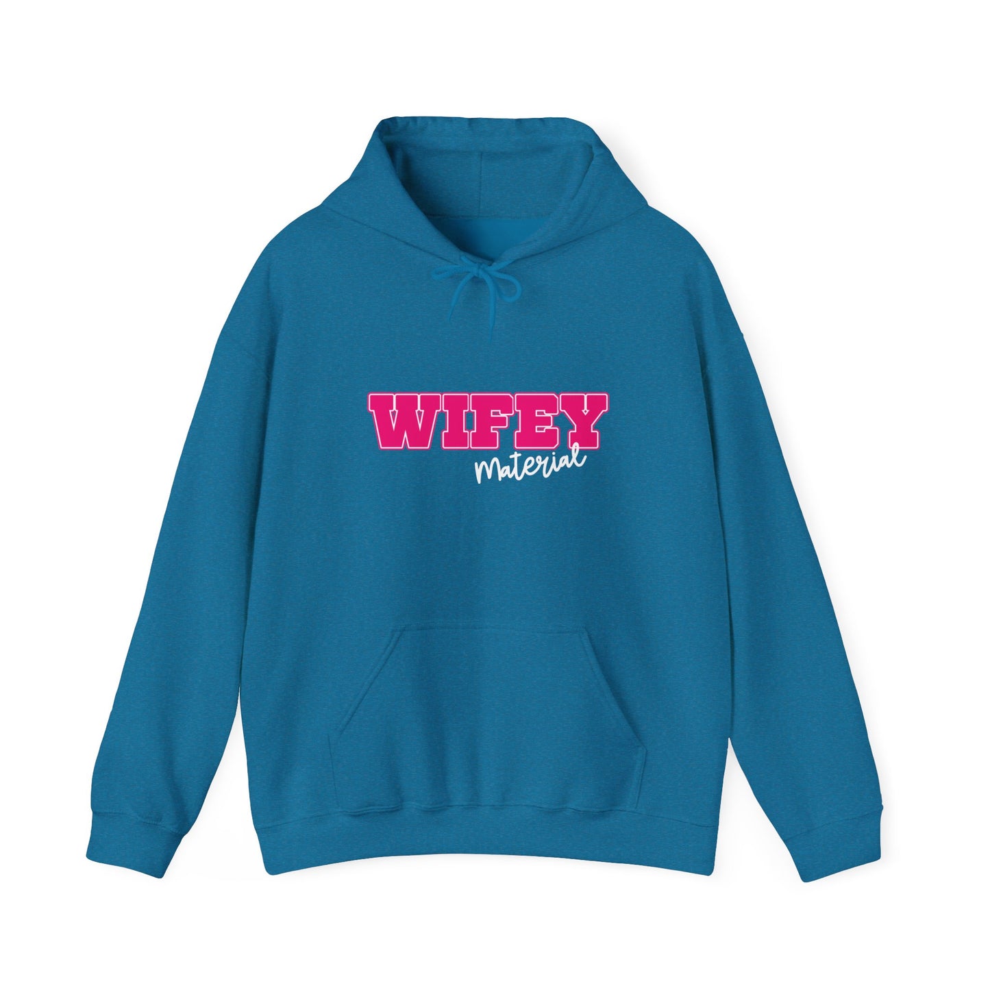 Wifey Material Hooded Sweatshirt
