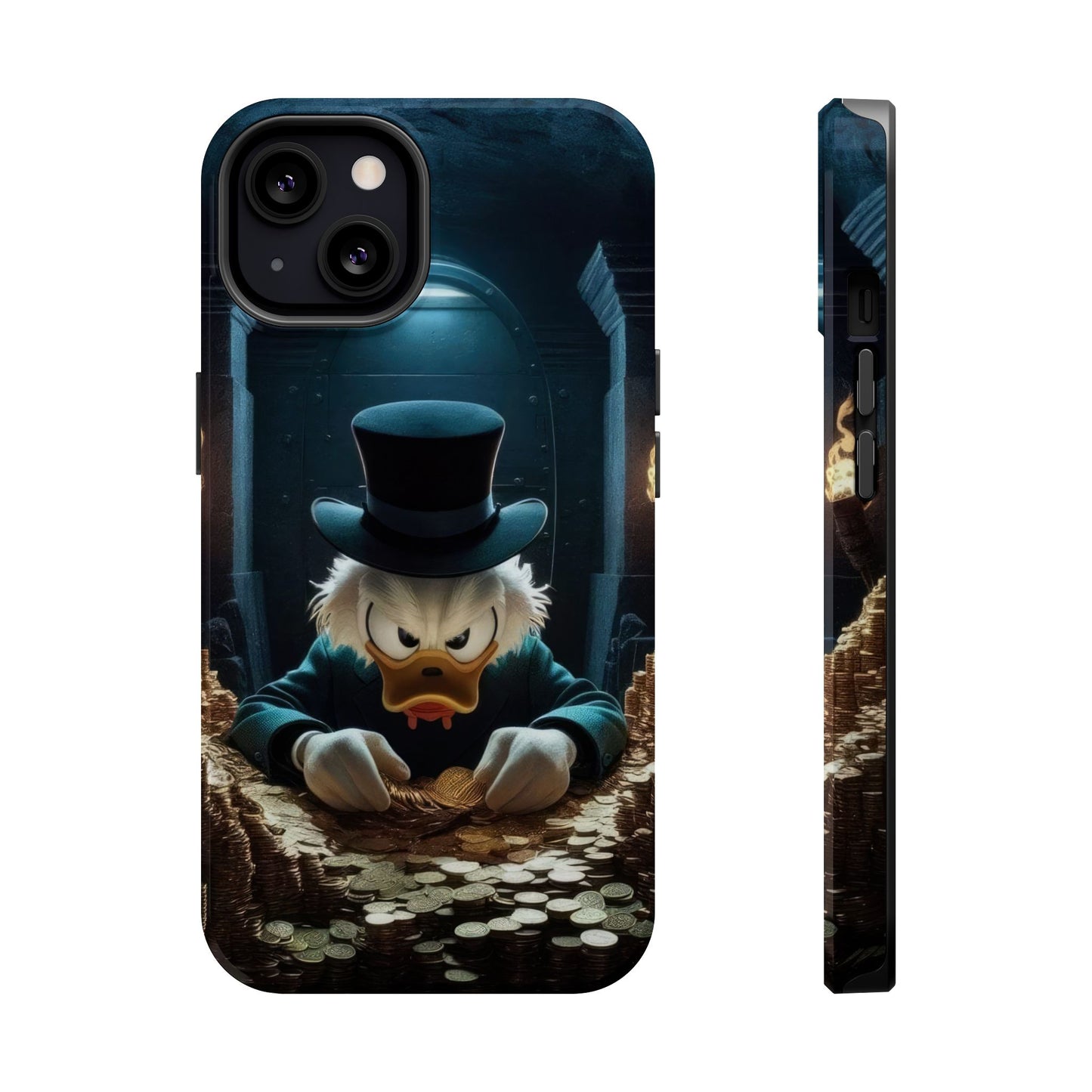 Magnetic Phone Case - Scrooge McDuck Design